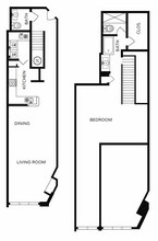 Studio 2325 floor plan